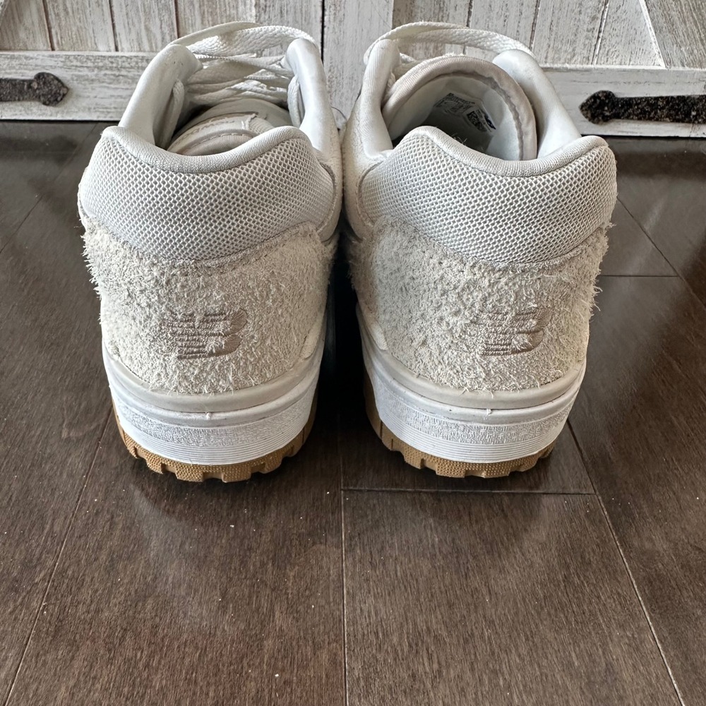 New Balance Womens 550 Athletic Shoe Sea Salt/Linen/Stoneware Retro 80's 8 - Picture 3 of 7